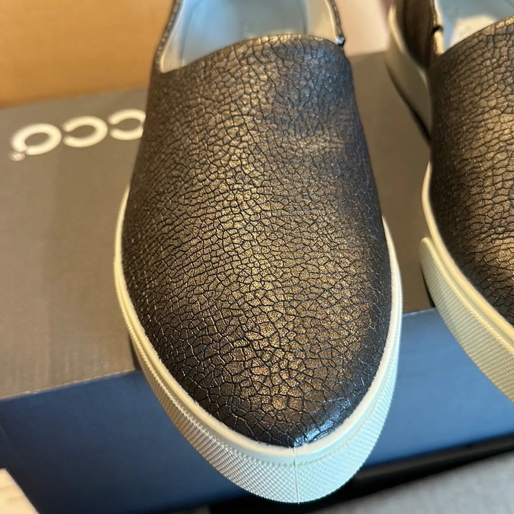Ecco Gillian Black Stone Metallic - Picture 2 of 3